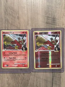 Pokemon TCG Blaziken FB 2/147 Reverse Holo Rare + Holo Rare Supreme Victors - Image 1