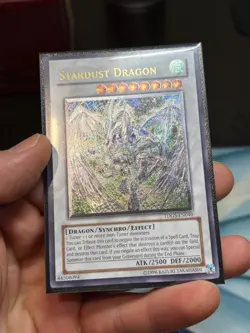Yu-Gi-Oh! TCG Stardust Dragon Ultimate Rare Light Play TDGS-EN040 - Image 2
