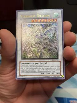 Yu-Gi-Oh! TCG Stardust Dragon Ultimate Rare Light Play TDGS-EN040 - Image 3