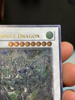 Yu-Gi-Oh! TCG Stardust Dragon Ultimate Rare Light Play TDGS-EN040 - Image 5