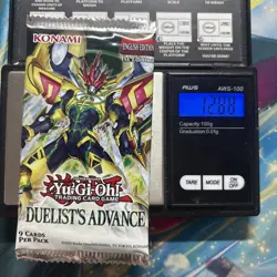 Heavy 12.88g Yu Gi Oh Sealed Duelist's Advance Booster Pack - Image 1