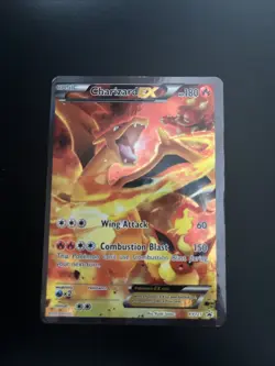 Pokemon TCG Charizard EX XY121 Black Star Promo Holo Card - Image 1