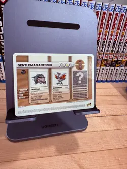 Pokemon Battle Card E Reader Ruby Gameboy Advance 2003 Gentleman Antonio Ruby NM - Image 1