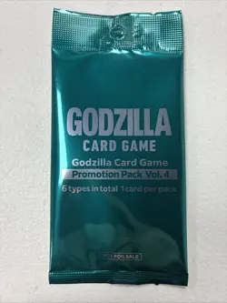 Godzilla Card Game Promotion Pack Vol. 4 TCG New/Sealed - Image 1