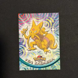 Pokemon Card - Abra, Kadabra, Alakazam - Topps non holo - 3 Card Set - Image 4