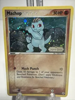 Machop 57/92 Pokemon Legend Maker Reverse Holo Card TCG - Image 1