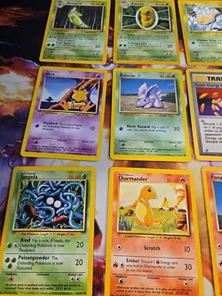 Pokemon Base Set Lot of 18 Vintage Uncommon / Common Cards Lp-Mp!!! - Image 2