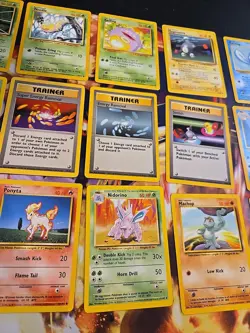 Pokemon Base Set Lot of 18 Vintage Uncommon / Common Cards Lp-Mp!!! - Image 3