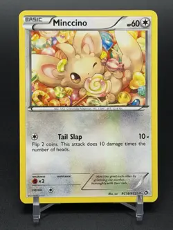 Minccino RC18/RC25 - BW Legendary Treasures Radiant Collection - NM Pokemon Card - Image 1