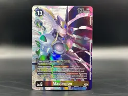 Mastemon P-187 P Digimon Card Game - Image 1