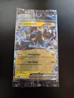Meddling Sparks Cosmos Holo Promo Pack SEALED Scizor Luxray Pokemon TCG Card - Image 1