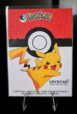 2024 Pokemon NINTENDO CRYSTAL CARD Collection GENGAR NEW, #0094. - Image 2