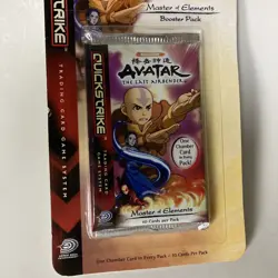 Avatar The Last Airbender 2005 Master of Elements Booster Pack 10 Cards NEW - Image 2