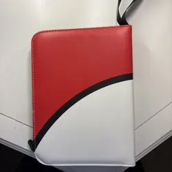 4 Pocket Pokemon 3 Ring Binder, Zipper, Multicolor, 50 sheets, holds 200 cards - Image 4