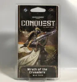 NEW Warhammer 40k Wrath of the Crusaders War Pack Conquest Card Game LCG Sealed - Image 1