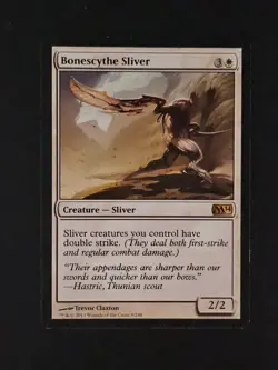 MTG: M14 - Bonescythe Sliver - Image 1