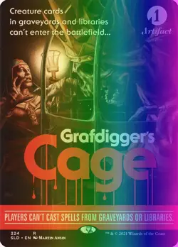 MTG Grafdigger's Cage (324/3004) Secret Lair Drop Series LP FOIL - Image 1