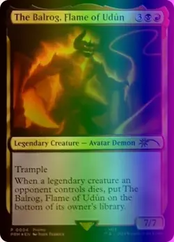 The Balrog, Flame of Udun (4/4) PLTC LP FOIL - Image 1