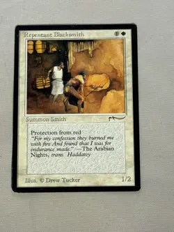 MTG Repentant Blacksmith Arabian Nights Magic the Gathering - Image 1