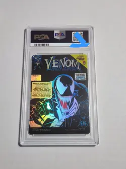 MTG Eddie Brock Venom (0233) (Borderless) Marvel's Spider-Man Foil PSA 10 💎💎💎 - Image 2