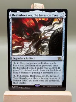 REALMBREAKER, THE INVASION TREE #263 MTG Magic MARCH OF THE MACHINE - Image 1
