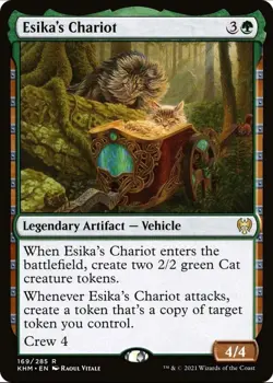 X 1 Esika's Chariot NM KHM 169 MTG Magic The Gathering - Image 1