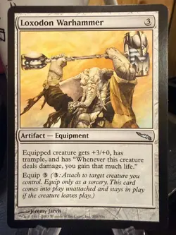MTG Magic the Gathering Mirrodin Loxodon Warhammer 114 - Image 1