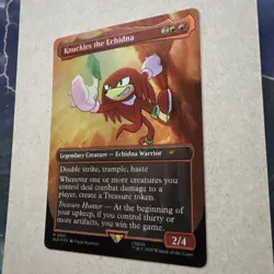 Magic The Gathering Secret Lair - Knuckles The Echidna - 2082 Non Foil - Image 3