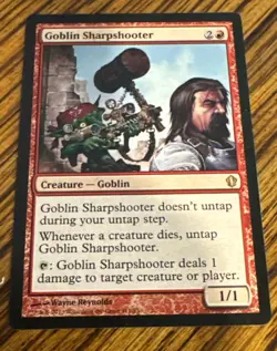 Goblin Sharpshooter Commander 2013 Regular MTG Magic The Gathering - Image 1