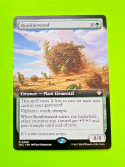 MTG Outlaws of Thunder Junction - Rumbleweed - Extended Art 0068 - Image 1