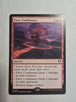 Fiery Confluence Commander Masters Regular - Image 1