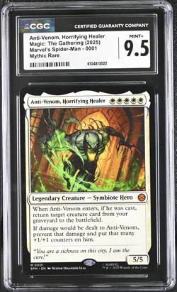 2025 MTG Anti-Venom, Horrifying Healer - Foil CGC 9.5 Marvel Spider-Man - Image 1