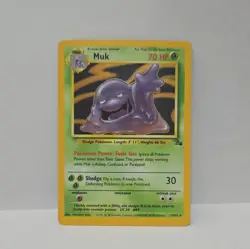 Muk 13/62 Holo Rare Unlimited Fossil Pokemon 854 - Image 1