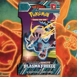 Pokemon Black & White Plasma Freeze Blister Pack Thundurus Art SEALED - Image 1