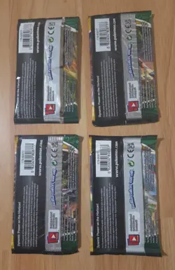 Pokemon TCG Evolving Skies Booster Packs - Complete Art Set of 4 Sealed Packs - Image 2