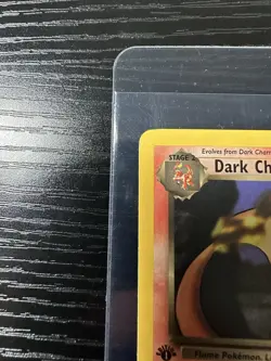 Dark Charizard 1st Edition Non Holo Rare 21/82 WOTC Vintage Pokemon - Image 3