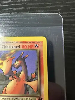 Dark Charizard 1st Edition Non Holo Rare 21/82 WOTC Vintage Pokemon - Image 4