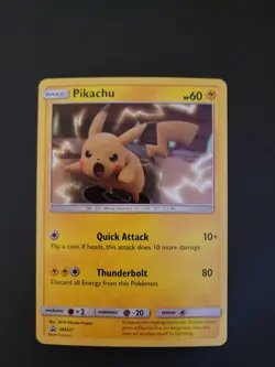 Pikachu - SM227 SM Promos #SM227 (2017) Promo Holo NM Pokemon - Image 5