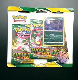 Pokemon Sword & Shield Evolving Skies - 3 Pack Blister Umbreon - Image 1