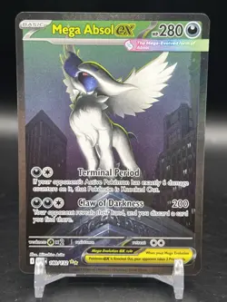 Pokemon TCG Mega Absol EX 180/132 Special Illustration Rare Mega Evolution NM - Image 1