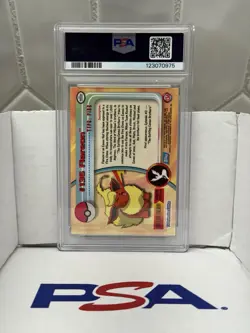 2000 Topps Pokemon TV Flareon #136 FOIL PSA 5 - Image 2