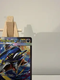 Pokemon Mega Sharpedo EX 127/094 Phantasmal Flames Special Illustration Holo - Image 4