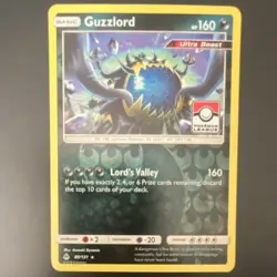 Pokemon Guzzlord Ultra Beast 80/131 League Promo Rare English TCG - Image 1