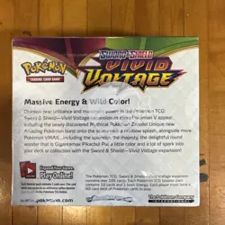 New Pokemon Sword & Shield - VIVID VOLTAGE BOOSTER BOX - Sealed . - Image 4