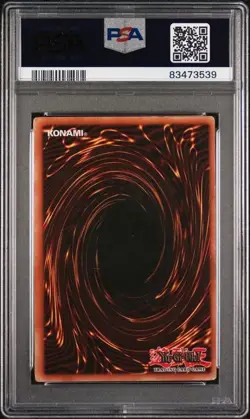 2003 YU-GI-OH! STARTER DECK: JOEY #001 RED-EYES B. DRAGON PSA 3 - Image 2