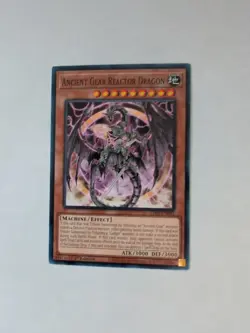 Yu-Gi-Oh! Ancient Gear Reactor Dragon LDS1-EN082 1st Edition Common NM - Image 1