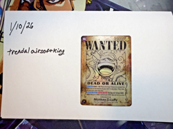 Monkey.D.Luffy (Wanted Poster) OP05-119 Emperors in the New World Foil English - Image 1