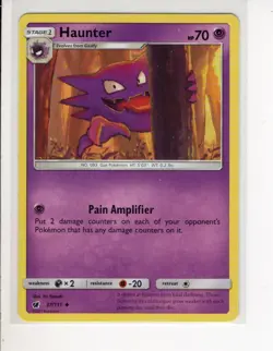 HAUNTER CRIMSON INVASION SET POKEMON CARD 37/111 NM/M - Image 1