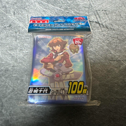 Yugioh Sleeves Duelist Card Protector Jaden Yuki 100pcs - Image 1