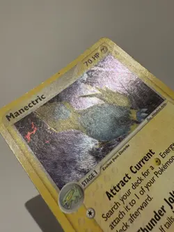 Pokemon Card - Manectric Ruby and Sapphire 9/109 Holo Rare MP - Image 4